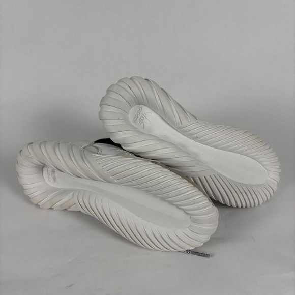 Adidas Tubular Doom hi top in white and Black men’s 6.5 - Picture 4 of 11